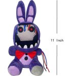 Peluches fnaf withered bonnie peluche douce cadeau danniversaire pour enfants et adultes 11 pouces Peluches fnaf withered bonnie peluche douce cadeau danniversaire pour enfants et adultes 11 pouces