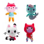 Peluche gabby chat pandy la maison magique 4pcs / lot doudou enfant dessin anim cadeau chat boite