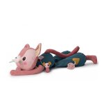 Peluche - lilliputiens - jeanne le grand chat - noir - activit�s multiples - mixte