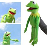 Peluche grenouille - poup�e muppet show la grenouille marionnettes � main jouets en peluche cadeau de ...