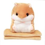 Peluche de hamster de niveau 100 cm x 170 cm marron clair peluche de hamster de 40 cm