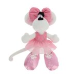 Peluche - diddl - diddlina - 30 cm - robe ballerina - blanc