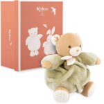 Peluche - kaloo - ours patapouf - vert - 17 cm - ultra doux