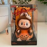 Peluche labubu monster face en vinyle faite  la main srie anime - cadeau danniversaire cadeau de nol ...