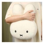 Peluche lapin blanc miffy ultra douce 40 cm - coussin plush d�coratif cadeau adolescente femme fille
