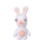 Peluche lapins crtins bean - gipsy toys - bouche ferme18 cm