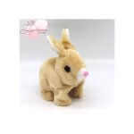 Peluche lapin Électrique interactif - jouet animé pour enfant - lapin sautillant avec sons - 15 cm - ... Peluche lapin Électrique interactif - jouet animé pour enfant - lapin sautillant avec sons - 15 cm - ...