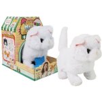 Peluche - leantoys - chat persan blanc - interactif - marche et bouge la queue - alimenté par batterie ... Peluche - leantoys - chat persan blanc - interactif - marche et bouge la queue - alimenté par batterie ...