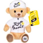 Peluche officielle du tour de france - gipsy toys - ours maillot et casquette meilleur jeune vainqueur ...