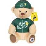 Peluche officielle du tour de france - gipsy toys - tour de france - ours maillot et casquette sprinteur ...