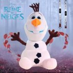 Peluche olaf la reine des neiges 28 cm + montre lcd olaf offerte