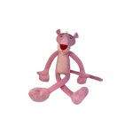 Peluche panth�re rose 40cm avec attache pts240535g