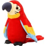 Peluche perroquet amusante avec fonction r�p�tition et battement dailes pour enfants yyv