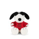 Peluche - playforever - snoopy - joe cool - 20 cm - noir - rouge - mixte