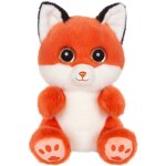 Peluche - peluche renard flame cutydoos orange brul� ? 23 cm