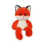 Peluche - peluche renard leggies orange brul - 32 cm
