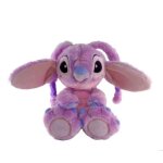 Peluche rose lumineuse et musicale 30 cm ? peluche douce avec lumi�re led apaisante pour enfant