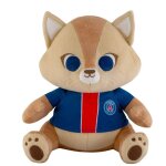 Peluche - paris saint - germain - germain le lynx - multicolore - douceur - scurise