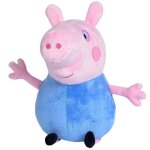 Peluche - simba - george pig - 28 cm - bleu - enfant