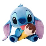 Peluche - simba - stitch - 25 cm - cornet � glace - disney princesses - mixte