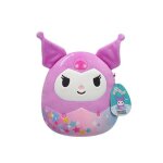 Peluche squishmallows hello kitty and friends kuromi 25 cm