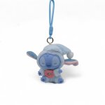 Peluche stitch multicolor bleu 15 cm peluche accroche sac porte cl�s