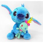 Peluche stitch avec souillon disney - blanc - lavage à la main uniquement Peluche stitch avec souillon disney - blanc - lavage à la main uniquement