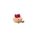 Peluche tarte aux fraises fleurette - jellycat Peluche tarte aux fraises fleurette - jellycat