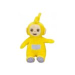 Peluche teletubbies jaune laa - laa 27 cm - set doudou enfant et 1 carte tigre