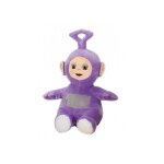 Peluche teletubbies violet tinky winky 25 cm - set doudou enfant et 1 carte tigre