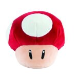 Peluche - tomy - champignon mocchi mocchi - 20 cm - rouge - pour enfants � partir de 3 ans