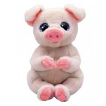 Peluche - ty - beanie bellies - penelope le cochon - 15 cm - blanc rose Peluche - ty - beanie bellies - penelope le cochon - 15 cm - blanc rose