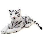 Peluche - yibujiazu - poupe tigre simule mignonne en peluche tigre blanc accroupi 26 cm jo - jouets ...