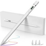 Pencil 1ere generation pour apple stylet pour ipad (2018 - 2024) avec chargeur usb c palm rejection & ...