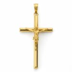Pendentif - m�daille croix or jaune - chaine offerte