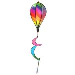 Pendentif montgolfi�re ressort de jardin moulin � vent rotatif d�coration suspendue d
