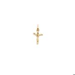 Pendentif petite croix avec christ plaqué or 18 carats 750 / 000 garanti Pendentif petite croix avec christ plaqué or 18 carats 750 / 000 garanti
