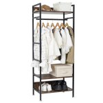 Penderie vetement armoire design industriel vestiaire en bois metal 60x40x162cm Penderie vetement armoire design industriel vestiaire en bois metal 60x40x162cm