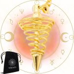 Pendule divinatoire de radiesthsie en spirale - divinatoire / voyance - sotrisme [satisfait ou rembours ...