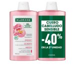 A la peon�a bio duo de shampoings apaisants 2 x 400 ml