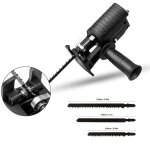 Perceuse �lectrique scie �lectrique modifi�e scie alternative sabre domestique power to jig outil de ...