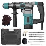 Perceuse  percussion 1200w 1050 rpm embrayage de scurit 3 fonctions avec contrle des vibrations pour ...