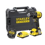 Perceuse visseuse 50nm - 18v - 24 r�glages de couple - sfmcd714d2t - qw stanley fatmax v20