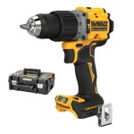 Perceuse - visseuse  percussion 18v brushless (sans batterie ni chargeur) + coffret t - stak - dewalt ...