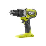 Perceuse - visseuse  percussion brushless 18v ryobi - 95 nm - sans batterie ni chargeur - rpd18bl2 - ...