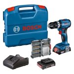 Perceuse - visseuse � percussion sans - fil - bosch professional - gsb 18v - 45 - brushless - 45 nm - ...