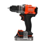 Perceuse visseuse sans fil 18v + 2 batteries 2ah + chargeur - black&decker - bcd382d2xk - qw - avec mallette ...