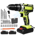 Perceuse visseuse sans fil 28v visseuse devisseuse avec 2 batteries 48nm 25 + 3 réglages de couple 2 ... Perceuse visseuse sans fil 28v visseuse devisseuse avec 2 batteries 48nm 25 + 3 réglages de couple 2 ...
