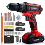 Pack perceuse + meuleuse dangle sans fil 21v - livr� avec 2 batterie 40ah disques abrasifs disques � ...