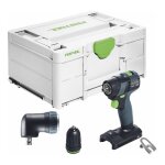 Perceuse - visseuse sans fil - festool - txs 18 - basic - 18 v - brushless - tte angulaire
